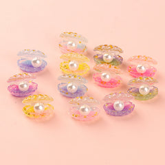 Luminous Shell Mini Fairy Tale Garden Furniture Dollhouse Ornaments
