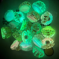 Luminous Shell Mini Fairy Tale Garden Furniture Dollhouse Ornaments