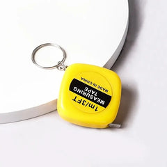 Mini Retractable Keychain Tape Measure - Ideal for Backpacks & On the Go