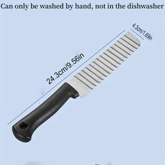 Wave Potato Cutter Stainless Steel French Fry Cutter