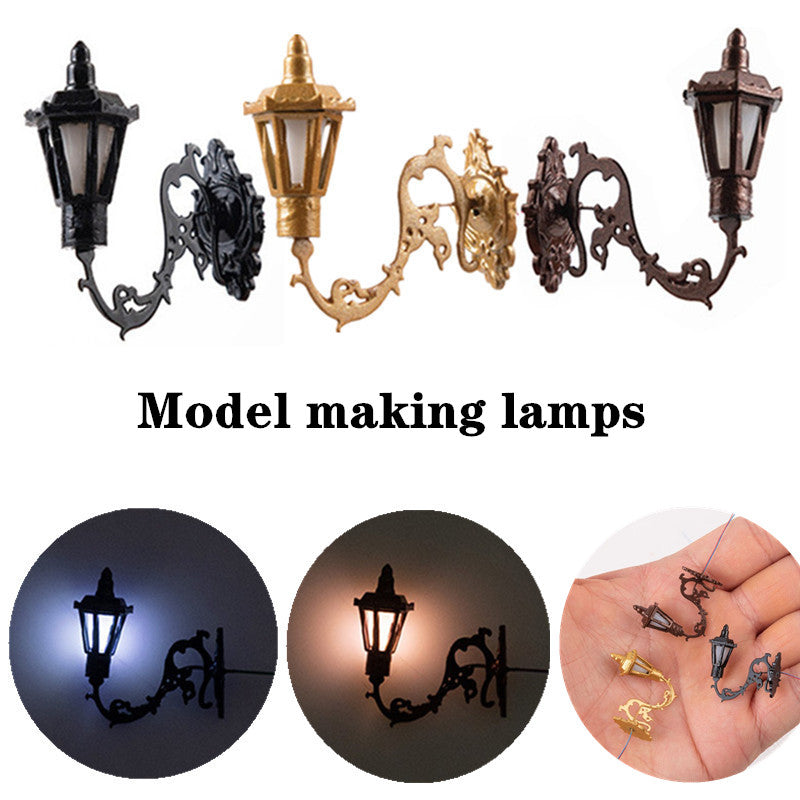 Micro Landscape Decorative Lights Architectural Sand Table Model Wall Lights