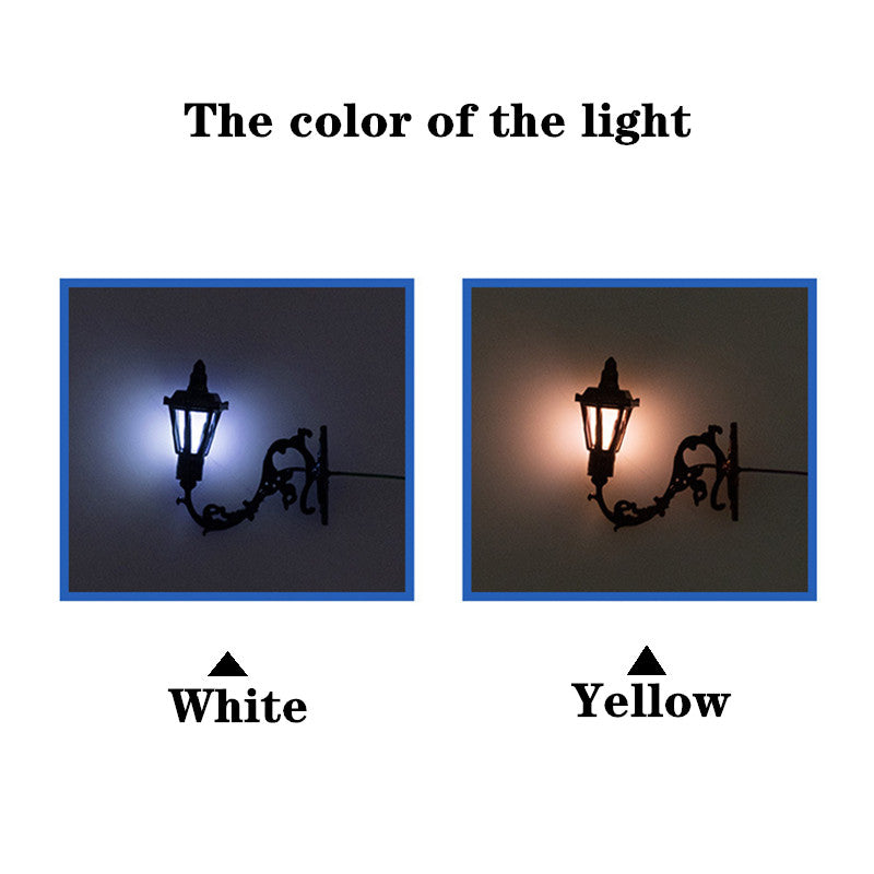 Micro Landscape Decorative Lights Architectural Sand Table Model Wall Lights