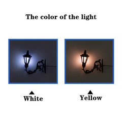 Micro Landscape Decorative Lights Architectural Sand Table Model Wall Lights