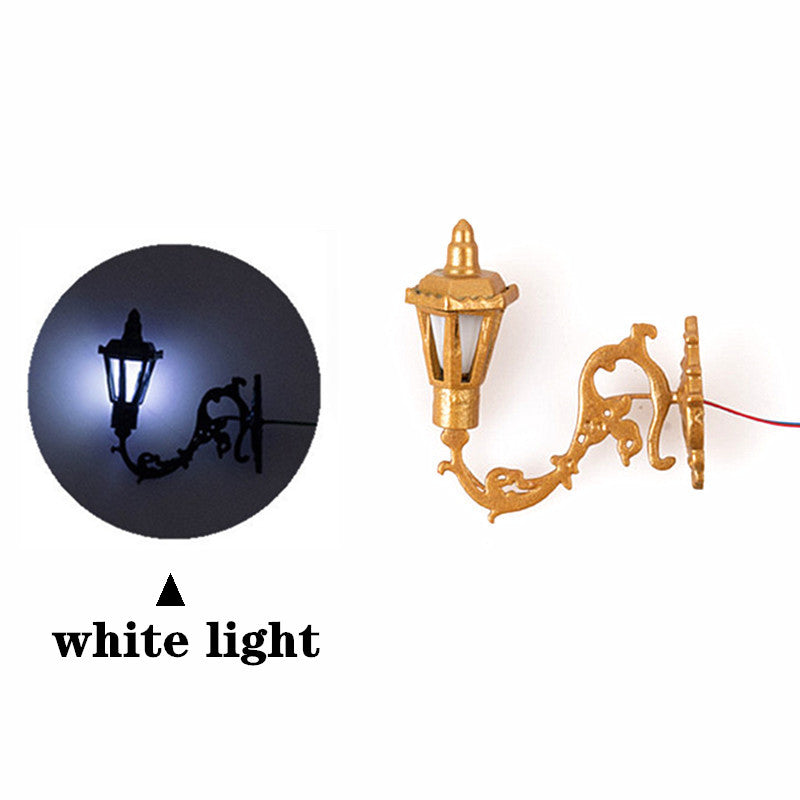 Micro Landscape Decorative Lights Architectural Sand Table Model Wall Lights