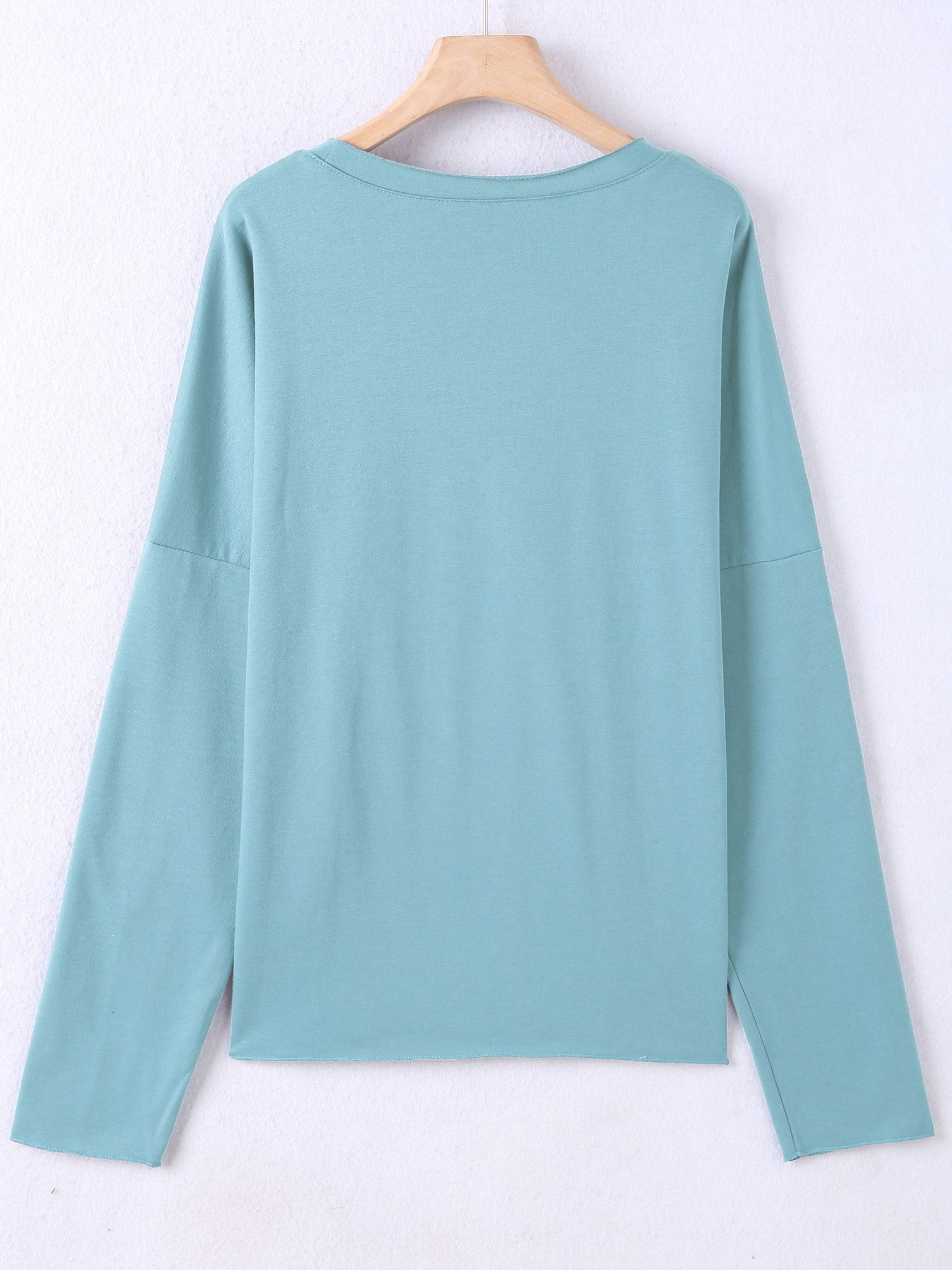 Christmas Elk Print Sweatshirt Long Sleeve Crew Neck Women's Clothing