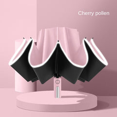 Vinyl Sun Umbrella Automatic Sunscreen UV Protection Sunshade Umbrella