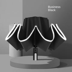 Vinyl Sun Umbrella Automatic Sunscreen UV Protection Sunshade Umbrella