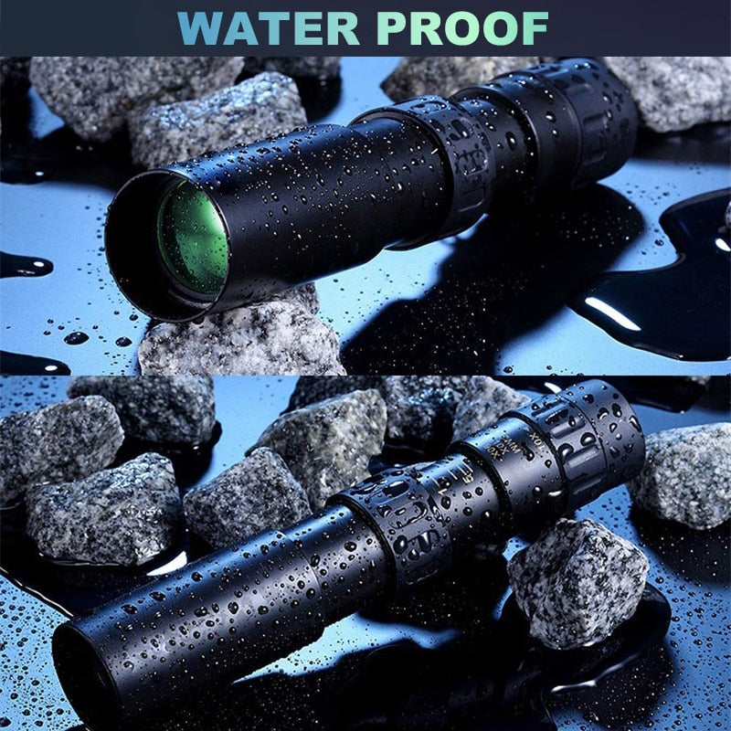 Compact Monocular HD Portable Binoculars BAK4 Prism Waterproof Anti fog