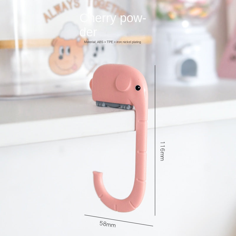 Portable Desk Bag Hook Non Punching Office Hanging Tool