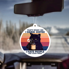 Funny Cat Aromatherapy Sachets Car Air Fresheners