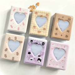 Cartoon Bear Photo Album 7 62 Cm Photocard Holder Kpop Idols Cards Collect Book