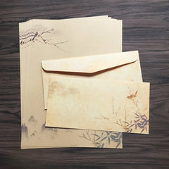 12pcs Vintage Stationery Set with Paper & Envelopes