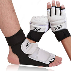 Taekwondo Gloves & Foot Protector Set for Men and Women