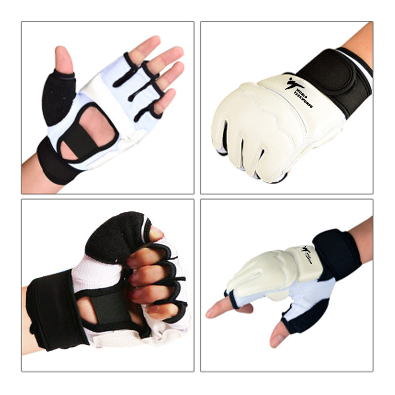 Taekwondo Gloves & Foot Protector Set for Men and Women