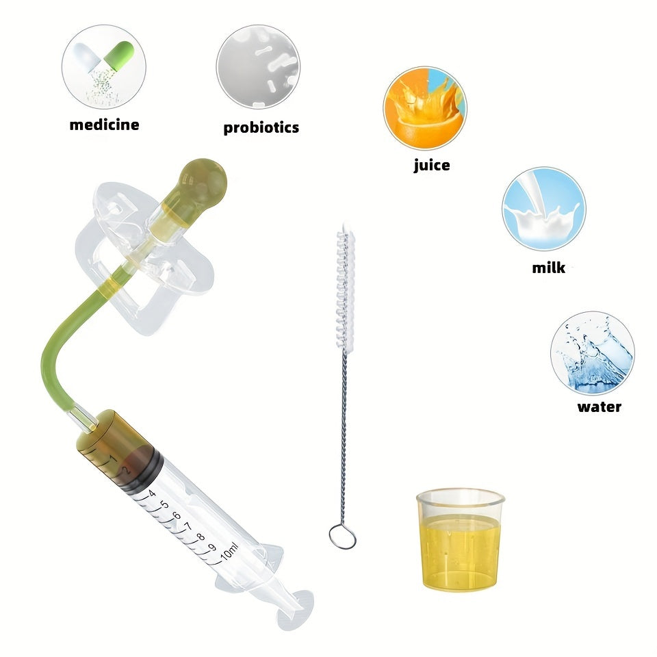Infant Medicine Syringe Pacifier for Easy Feeding