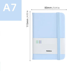 A7 Lined Ruled Journal Hardcover 100 Sheets 200 Pages