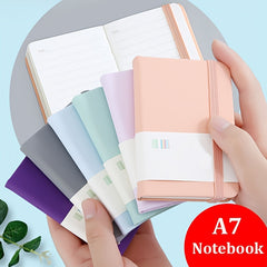 A7 Lined Ruled Journal Hardcover 100 Sheets 200 Pages