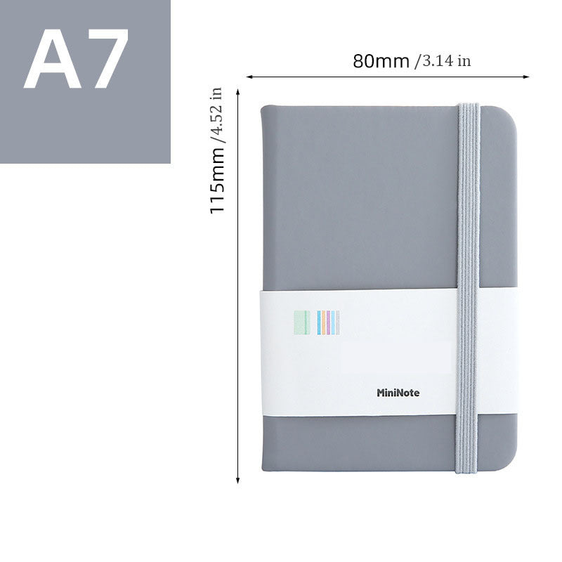 A7 Lined Ruled Journal Hardcover 100 Sheets 200 Pages
