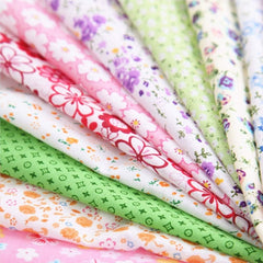 56pcs 9.8x9.8 Floral Printed Cotton Squares for Quilting DIY Craft Scrapbooking