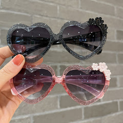 Girl's Heart Sunglasses UV Protection For Outdoor Activities