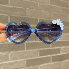 Girl's Heart Sunglasses UV Protection For Outdoor Activities