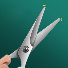 3pcs Baby Hair Cutting Tools Set, Tooth Scissors, Flat Scissors, Comb Safe Kit