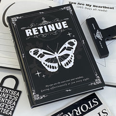 Retro Wind Notebook Hardcover Student Account Book