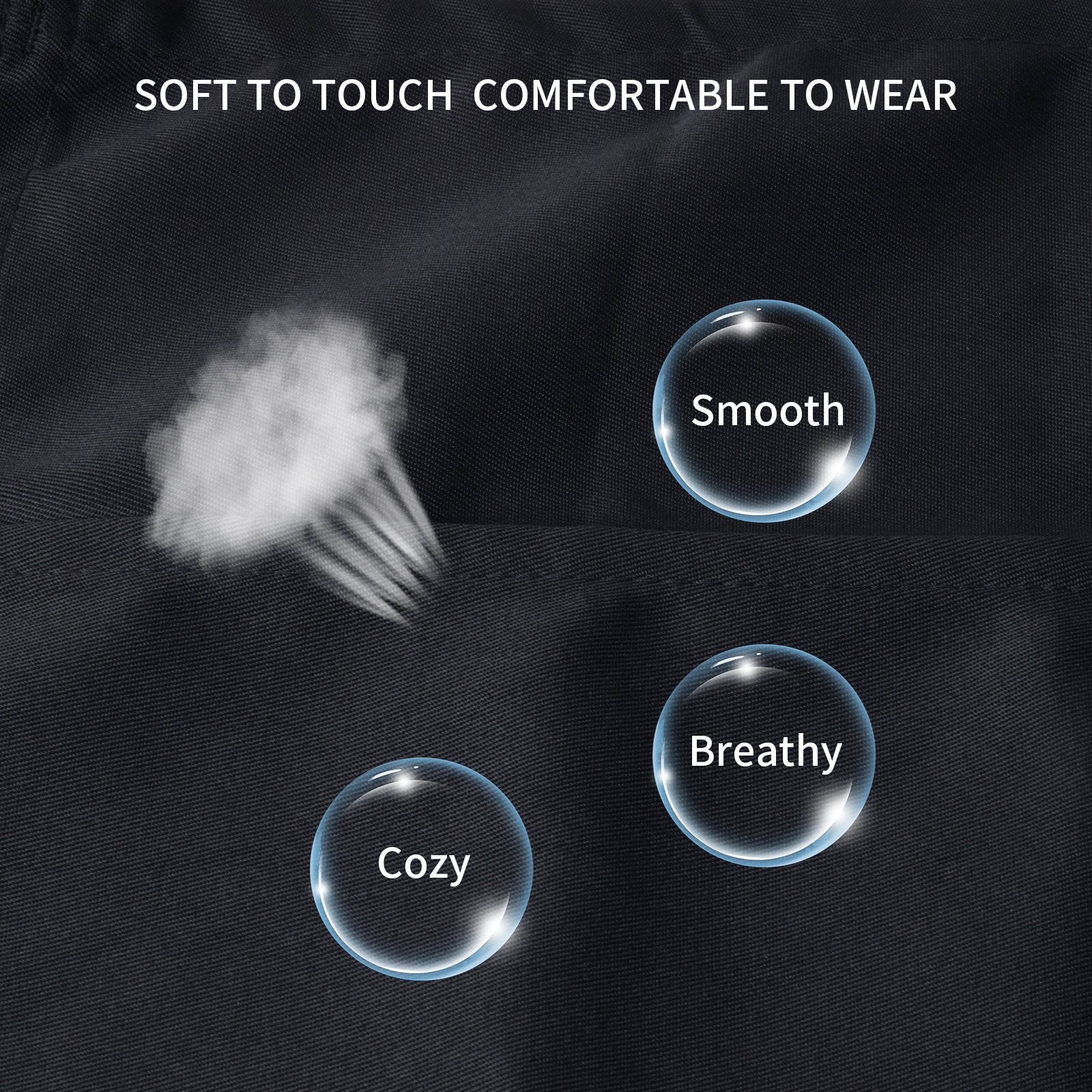 Waterproof Front Tie Cooking Apron 3 Pocket Waist Apron for Men Women