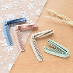 Portable Folding Hair Brush Anti static Comb For Travel
