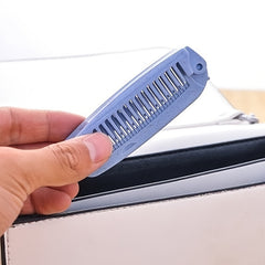 Portable Folding Hair Brush Anti static Comb For Travel