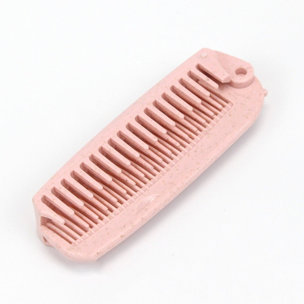 Portable Folding Hair Brush Anti static Comb For Travel