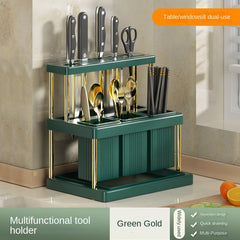 Kitchen Countertop Chopsticks Cage Storage Rack