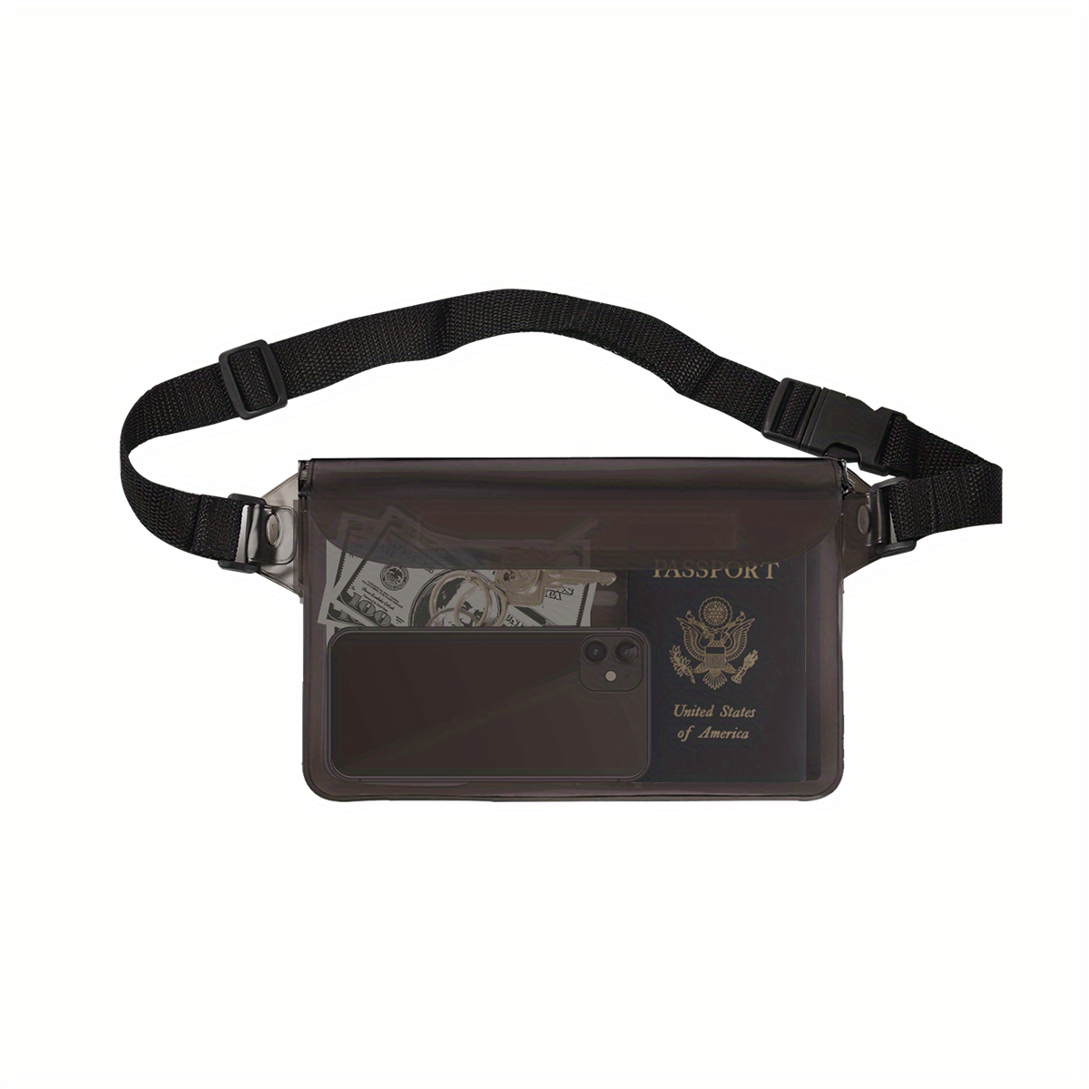 Waterproof Pouch Bag with Waist Strap for Water Activities
