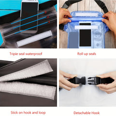 Waterproof Pouch Bag with Waist Strap for Water Activities