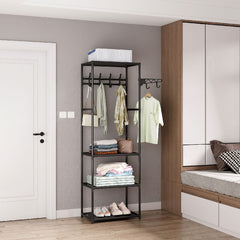 Modern Coat Rack Floor Hanger Hanging Clothes Rack Storage