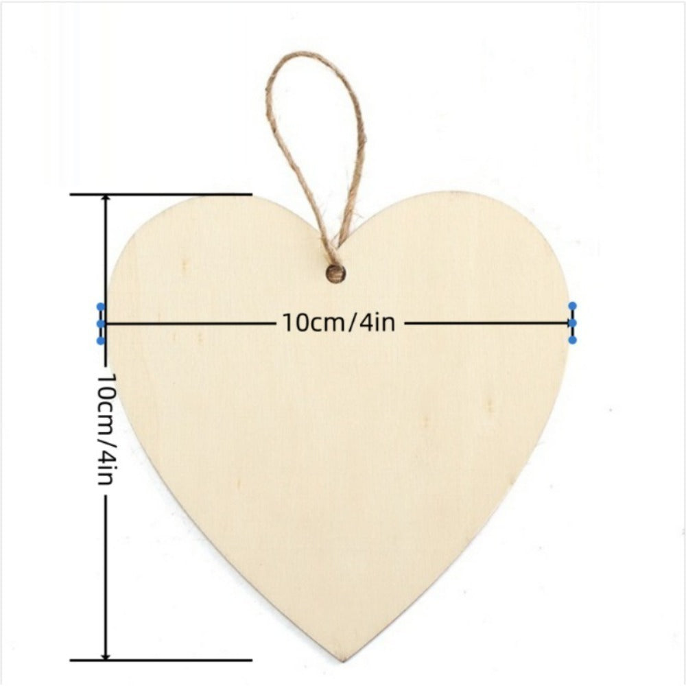 Heart Shaped Aunt Sign Boards for Home Door Decor