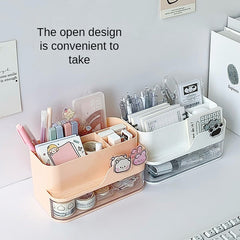 Desk Division Storage Box Student Dormitory Sundry Organizer Box Large Capacity