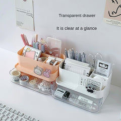 Desk Division Storage Box Student Dormitory Sundry Organizer Box Large Capacity