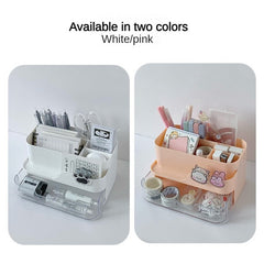 Desk Division Storage Box Student Dormitory Sundry Organizer Box Large Capacity