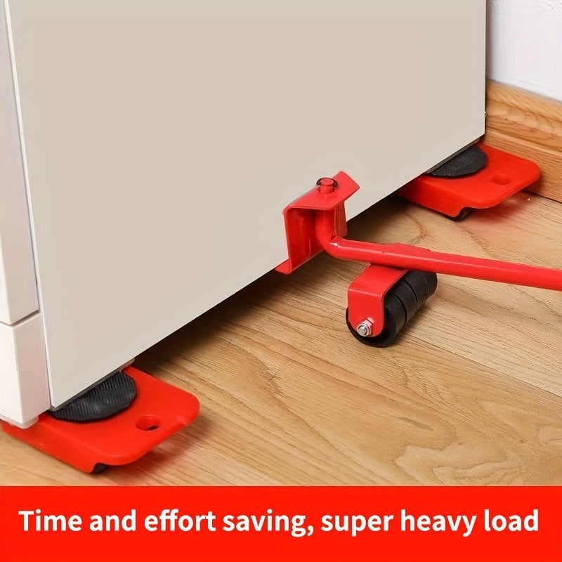 5pcs Moving Tool Set - Easy Moving for Household and Heavy Objects