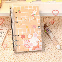 Cartoon Graphic Loose Leaf Notebook for Creative Writing