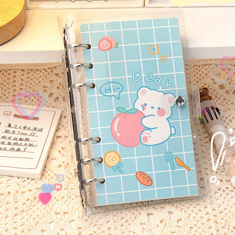 Cartoon Graphic Loose Leaf Notebook for Creative Writing