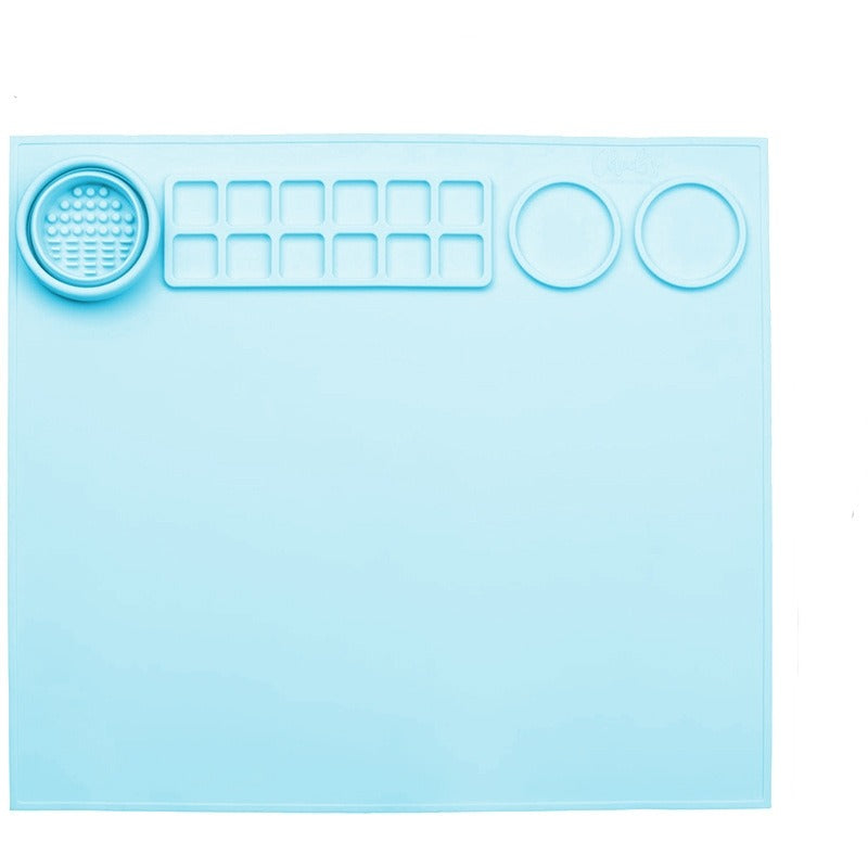 Silicone Painting Pad Hand Erasable Washable Art Palette