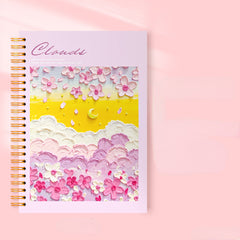 High-Appearance 16K Coil Notebook with Painting Cover