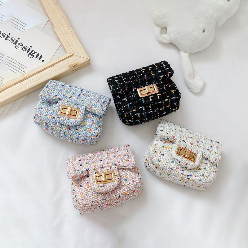 Kids Small Bag Princess Shoulder Bag Baby Small Fragrance Change Accessories Bag