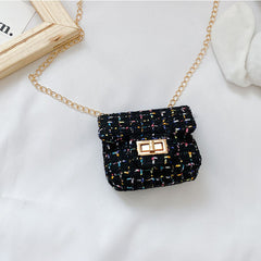Kids Small Bag Princess Shoulder Bag Baby Small Fragrance Change Accessories Bag