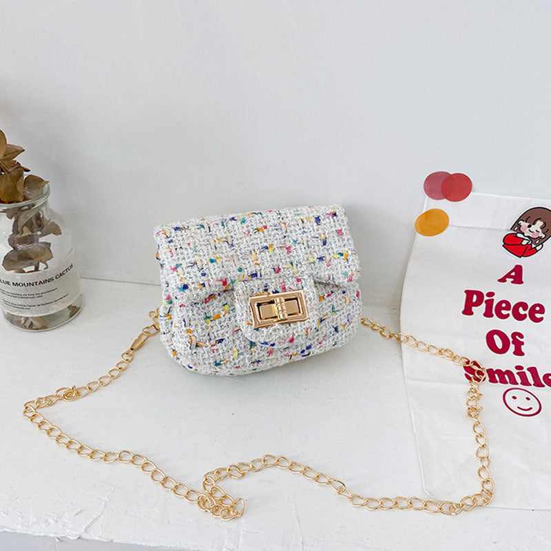 Kids Small Bag Princess Shoulder Bag Baby Small Fragrance Change Accessories Bag