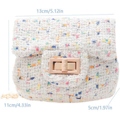 Kids Small Bag Princess Shoulder Bag Baby Small Fragrance Change Accessories Bag
