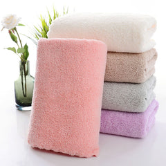 Coral Velvet Hand Towel Soft Skin-friendly Face Towel Absorbent Towel 35x74cm