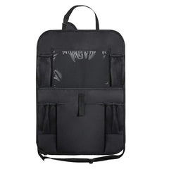 Car Seat Back Organizer w/ Tablet Holder Auto Back Seat Storage Protector